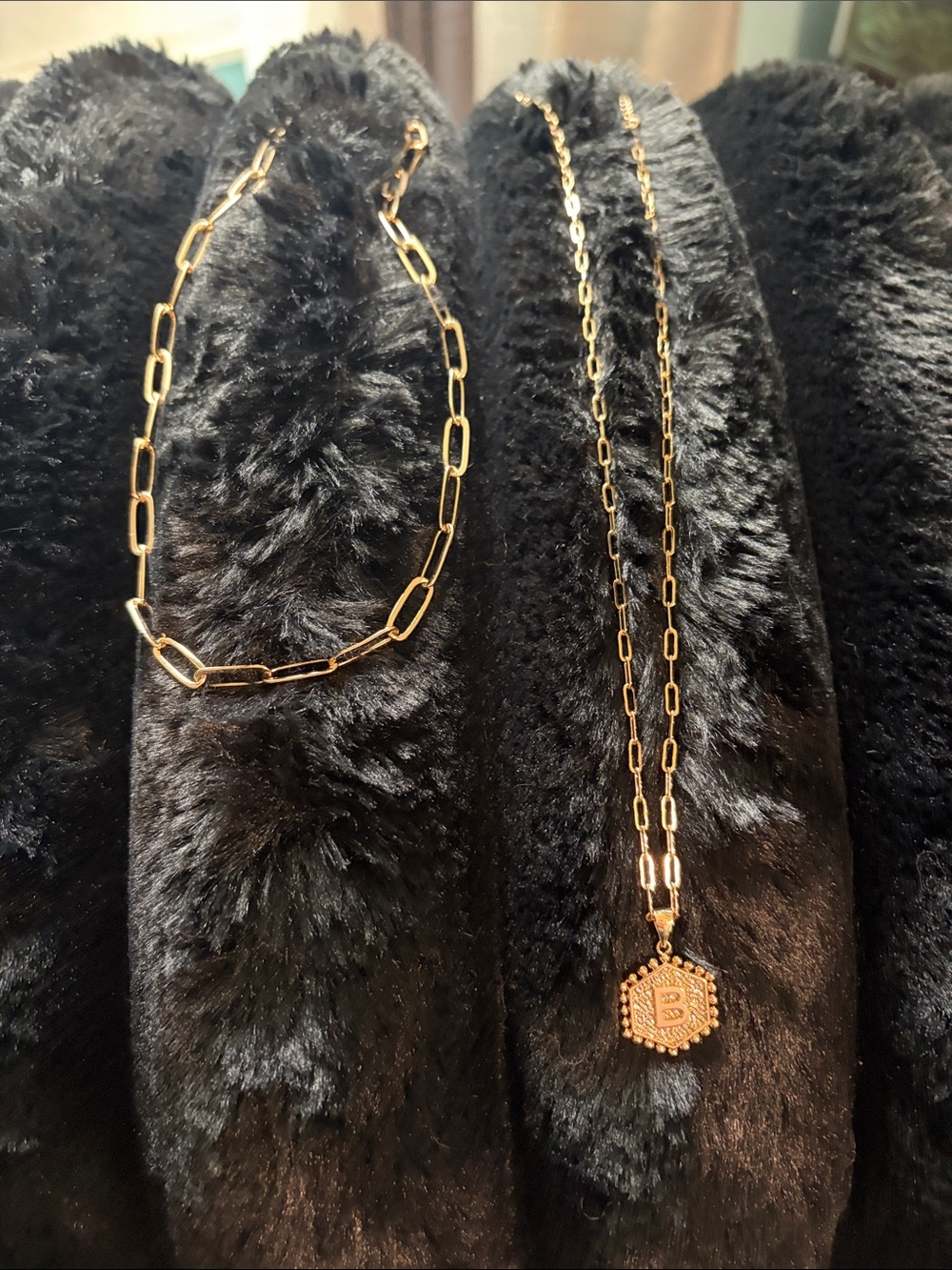 gorjana 18k gold plated necklaces.